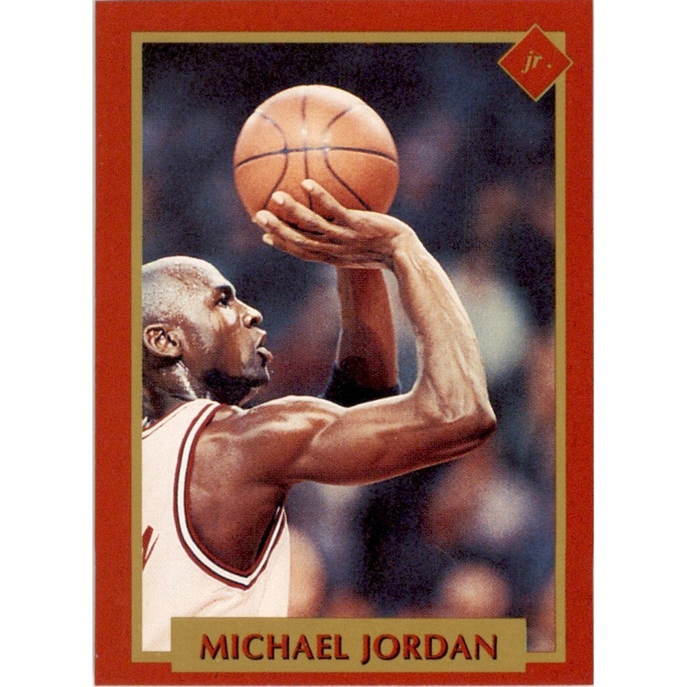 1991 Tuff Stuff Jr. Special Issue NBA FInals #7 Michael Jordan Chicago Bulls